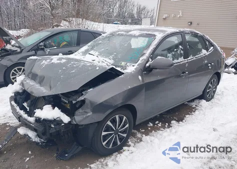 2008 Hyundai Elantra Gls/Se из США, поврежденный, VIN KMHDU46D88U386240